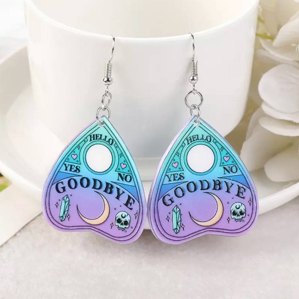 🍒🍒 BUNDLE ONLY Planchette Goodbye Dangle Earrings